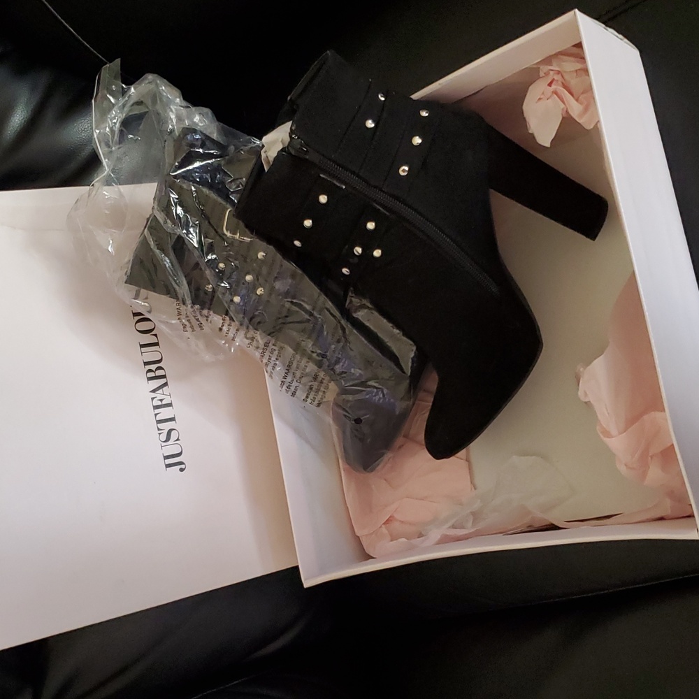 Black Booties - Picture 2 of 4